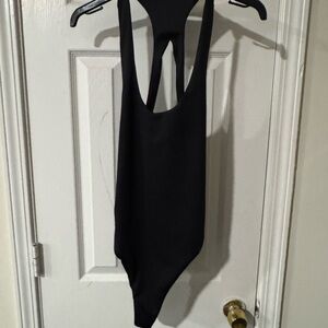 Black One Piece Swimsuit